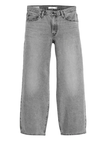 Blugi Levi's® până la genunchi cu crăpătură cu 5 buzunare gri