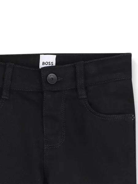 Jeansy dziecięce Bosswear czarne