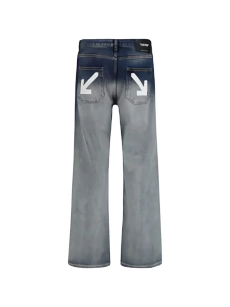 Blugi Off-white alb