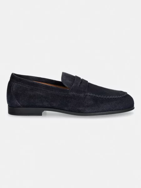 Tommy Hilfiger mokasíny dámske semišové FLEXIBLE SLIM SUEDE LOAFER