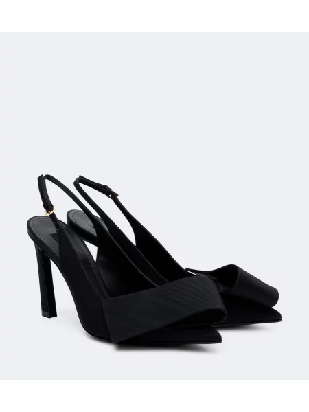 Pantofi cu toc Givenchy slingback negru