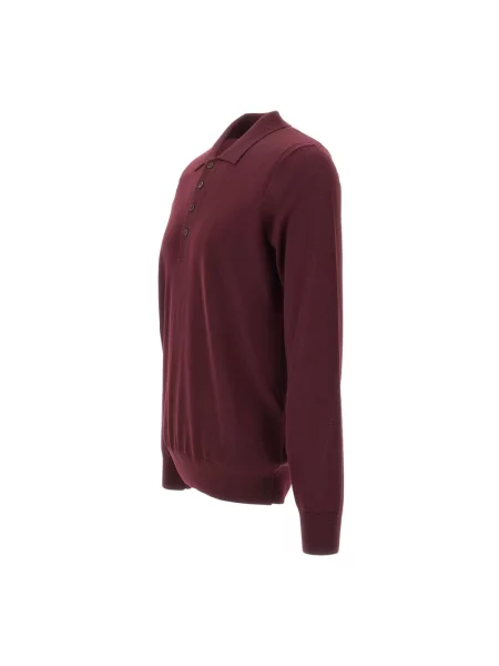Sweter Paolo Pecora czerwony