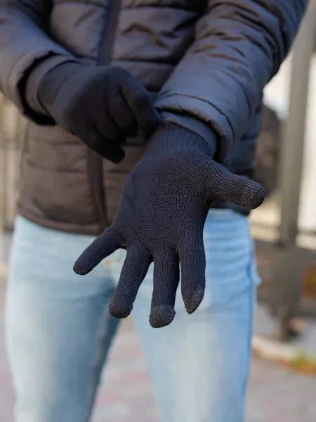 Перчатки Without черные