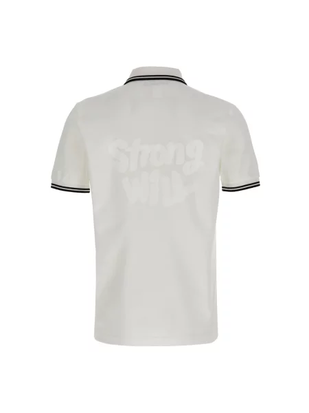 Koszulka polo Comme Des Garcons biała