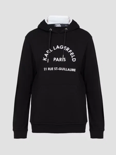 Толстовка Karl Lagerfeld чорна