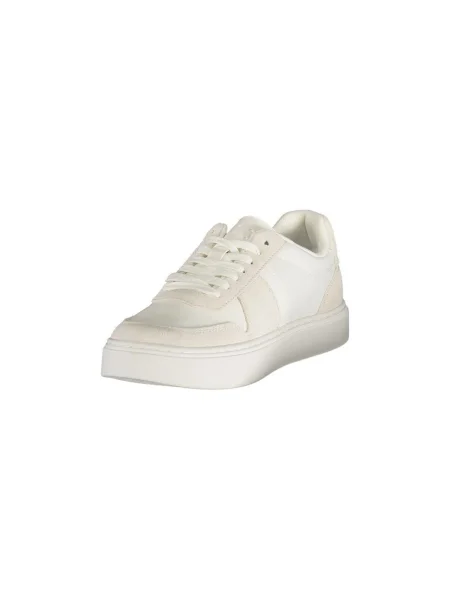 Sneakerși Calvin Klein din piele bej