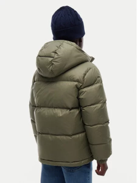 Tommy Hilfiger Pūkinė striukė Essential Tamsiai žalia