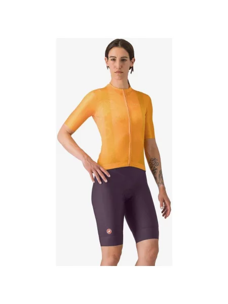 Spodenki rowerowe Castelli Prima 2 DT ciemny fioletowy S czarny