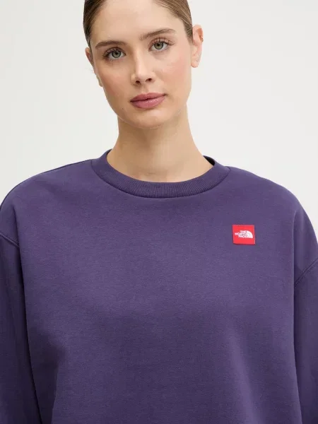 Кофта The North Face Redbox однотонна фіолетовий