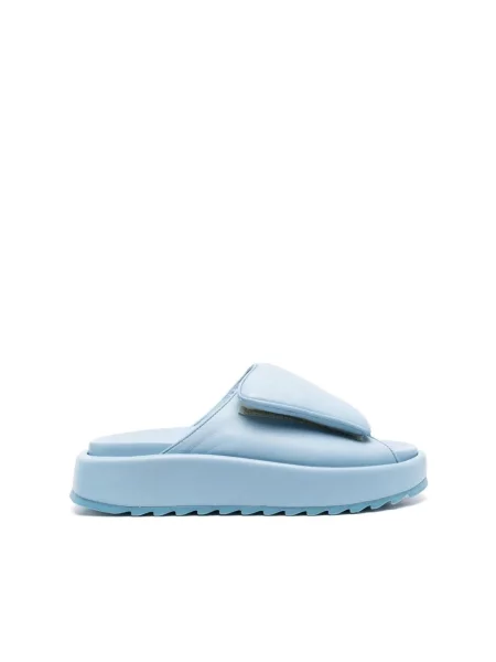 Chodaki Gia Borghini casual niebieskie