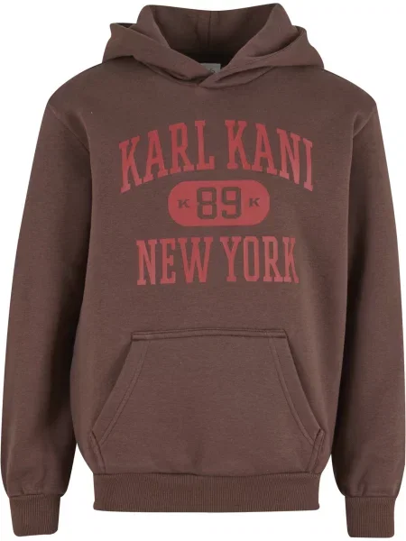 Karl Kani Tréning póló Heritage / gránátalma barna