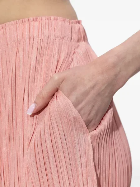 Pantaloni Pleats Please Issey Miyake roz