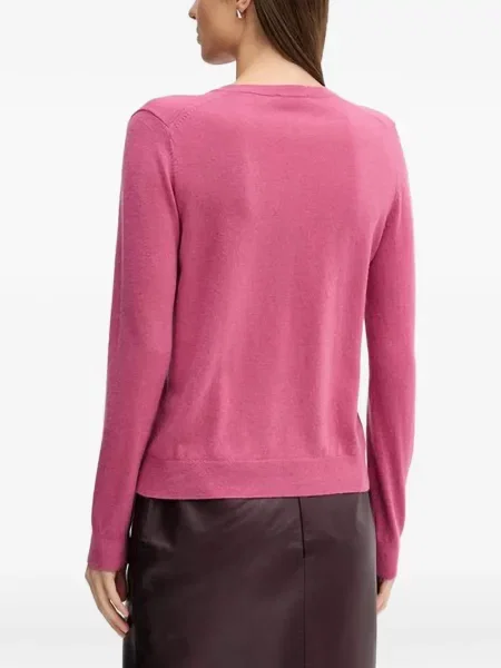 Cardigan Benetton tricotate roz