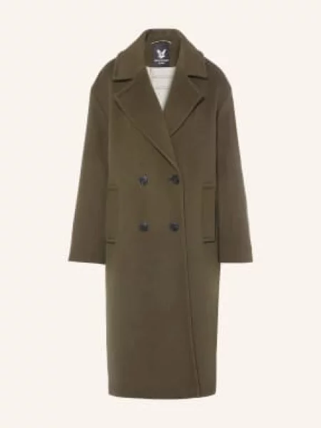 Fuchs Schmitt Vlněný Kabát Brisbane khaki