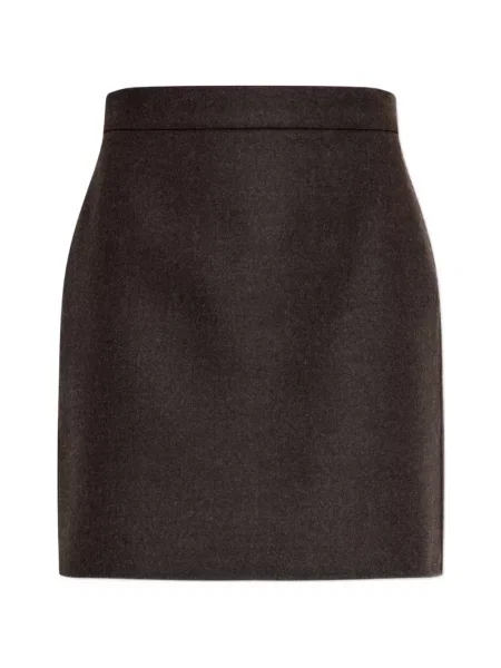 Scurt fustă Max Mara de lână maro