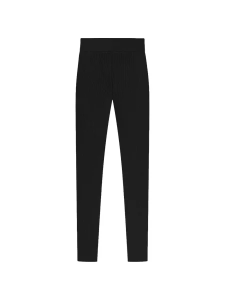 Pantaloni Fear Of God Essentials cu nervuri negru