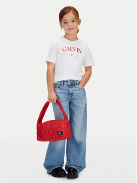 Calvin Klein Jeans Farmer Wide Leg kék