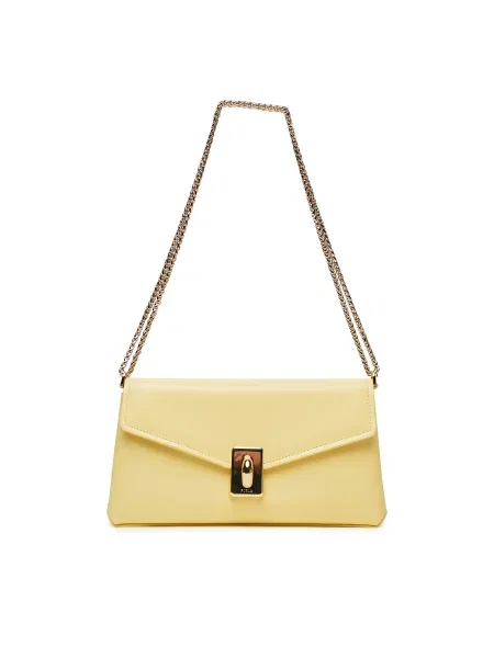 Дамска чанта Furla жълто