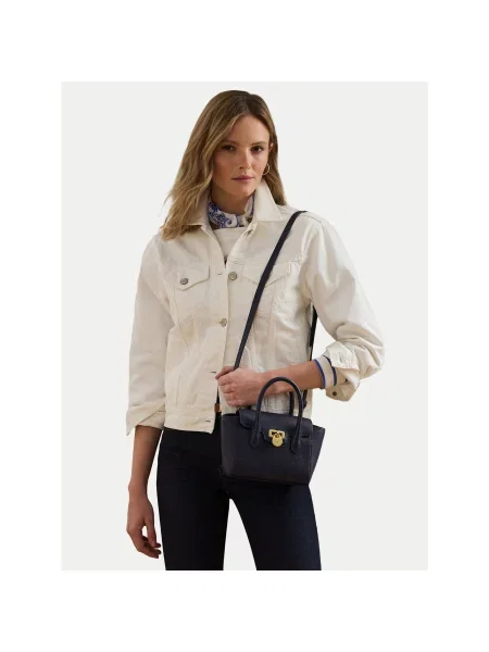 Ročna torba LAUREN RALPH LAUREN modra