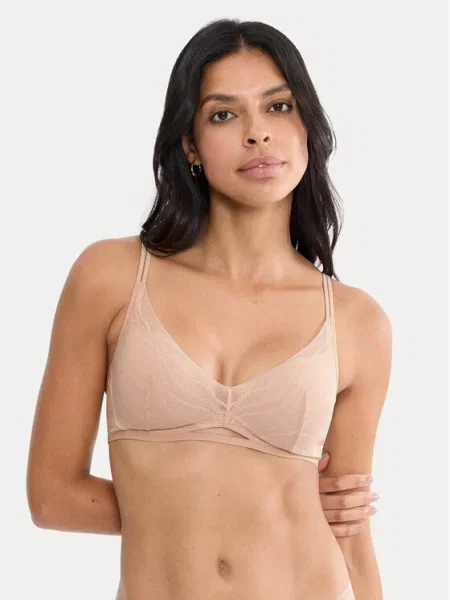 Triumph Сутиен push-up Breathe & Lift бежов