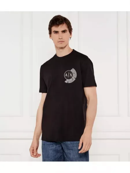 Armani Exchange Tricou negru