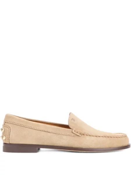 Pantofi loafer Tod's din piele de căprioară