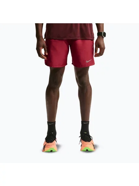 Pantaloni scurți de alergare pentru bărbați Nike Miler tough red/sport red roșu