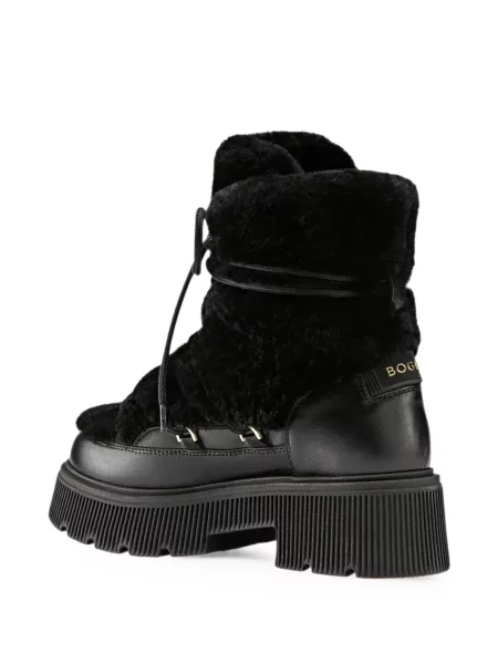 Botine Bogner din piele negru