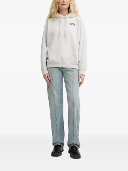 Ζωσμένος πλεκτός ζώνη Levi's με αγκράφα καφέ