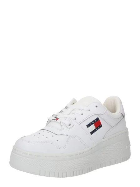 Tommy Jeans Sneakers Tjw Retro Basket Flatform Ess alb