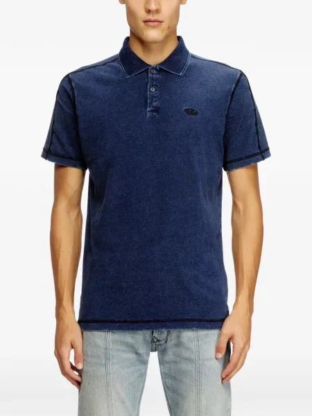 Tricou polo Diesel albastru
