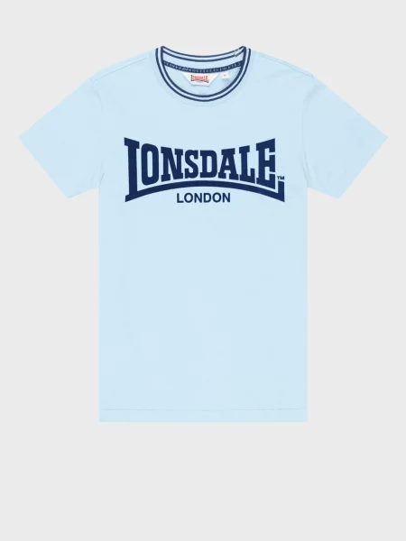 Футболка Lonsdale блакитна