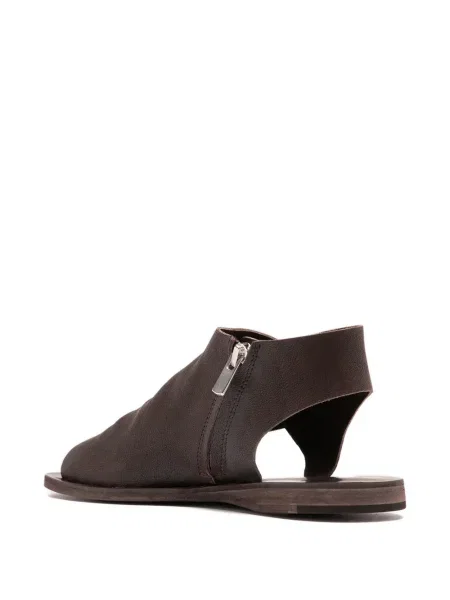 Sandale Officine Creative din piele slingback maro