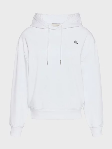 Махрова толстовка Calvin Klein Jeans біла