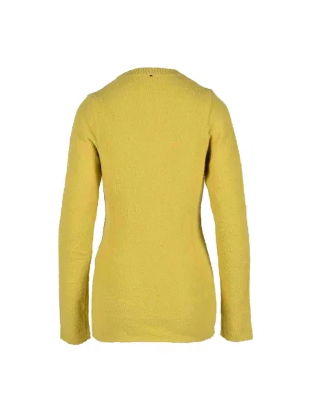 Sweter Sportmax wełniany żółty