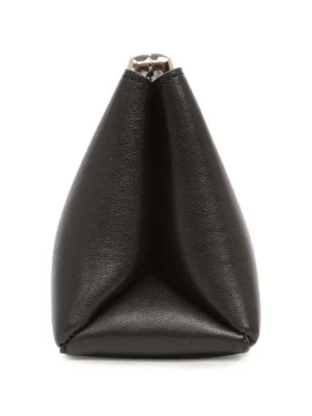 Δερμάτινος clutch Vera Wang μαύρο