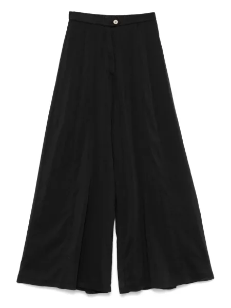 Pantaloni Forte_forte transparente negru