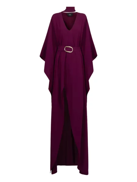 Rochie Taller Marmo cu decolteu în V de costum violet