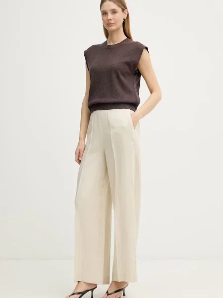 United Colors of Benetton топ з льоном