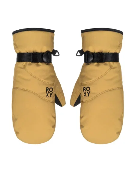 Lyžiarske rukavice Roxy Jetty Solid Mitt  sivá