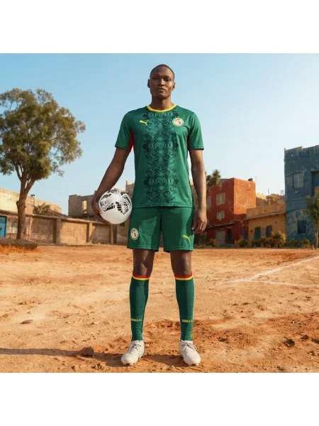 Szorty Senegalu PUMA czerwone