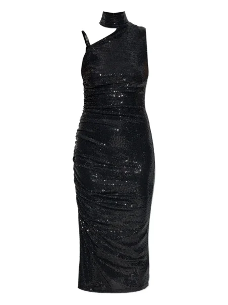 Sukienka jeansowa Versace Jeans Couture garniturowa czarna