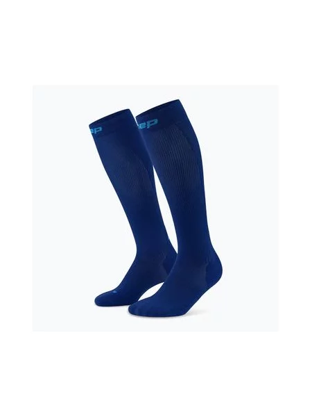 Компресійні шкарпетки CEP Run Tall темно-сині сині