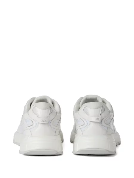 Sneakerși Karl Lagerfeld din piele alb