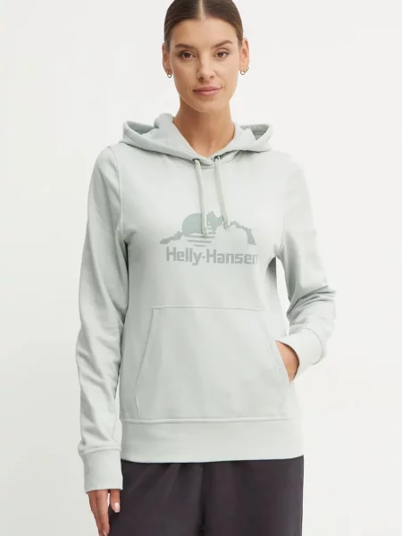 Helly Hansen Mikina NORD GRAPHIC zelená