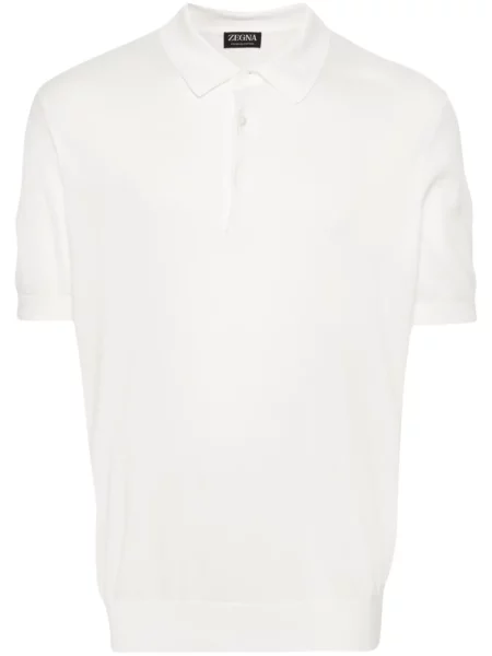 Polo Zegna alb