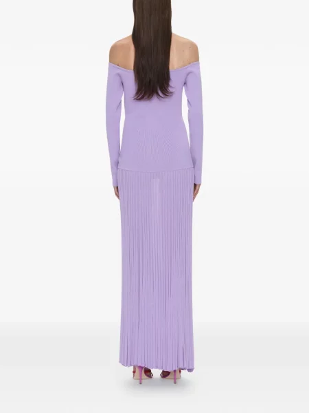 Rochie maxi Christopher Esber violet