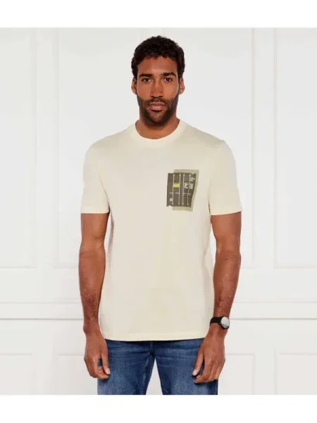 BOSS ORANGE Tricou Te_Container bej