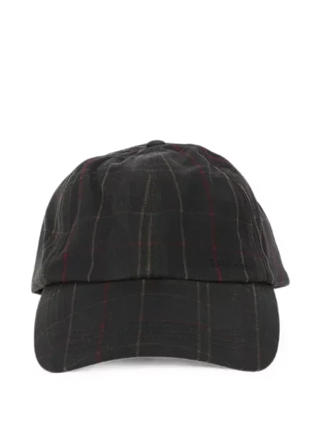 Καρό κασκέτο Barbour καφέ