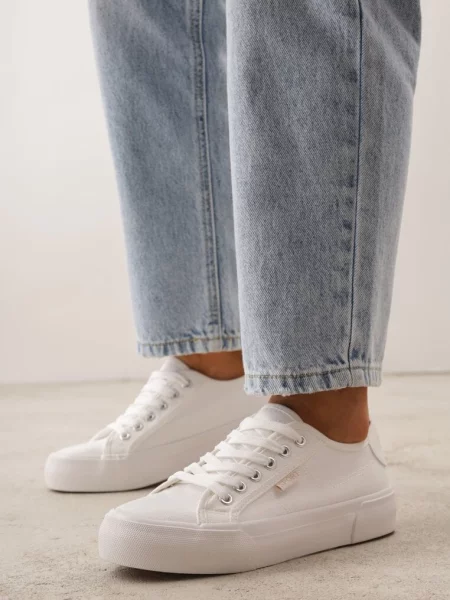 Teniși înalți Rioselle Albi alb